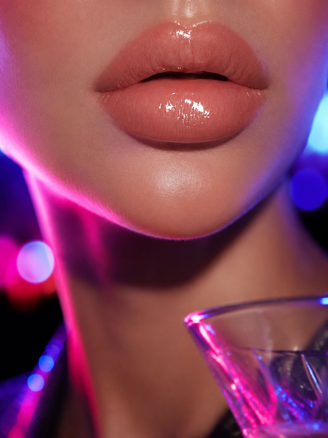 Intense color moisturizing lip gloss