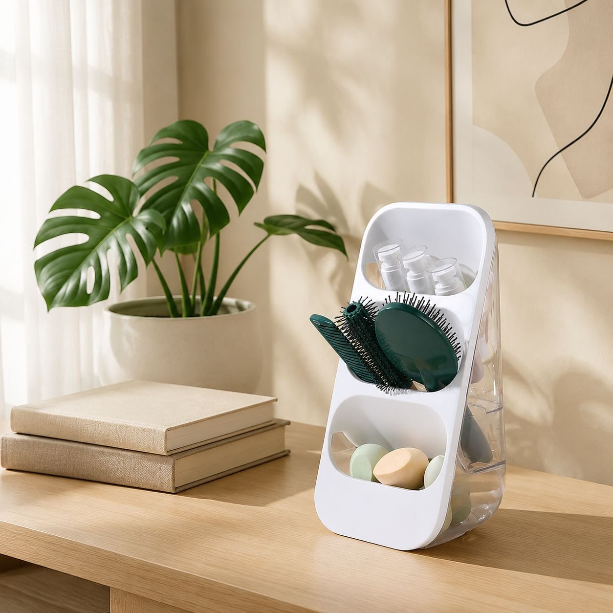 Modern desktop storage box for home office