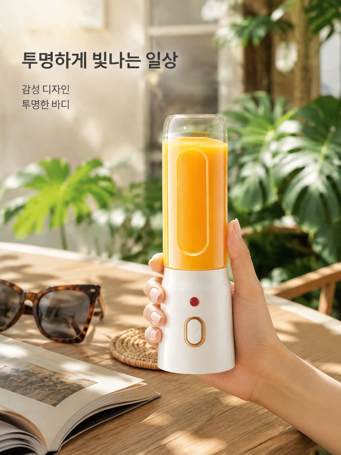 다기능 가정용 휴대용 착즙기 컵