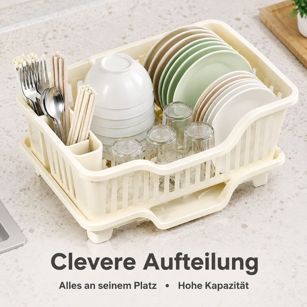 Multifunktionaler Essstäbchen-Organizer Besteckkasten