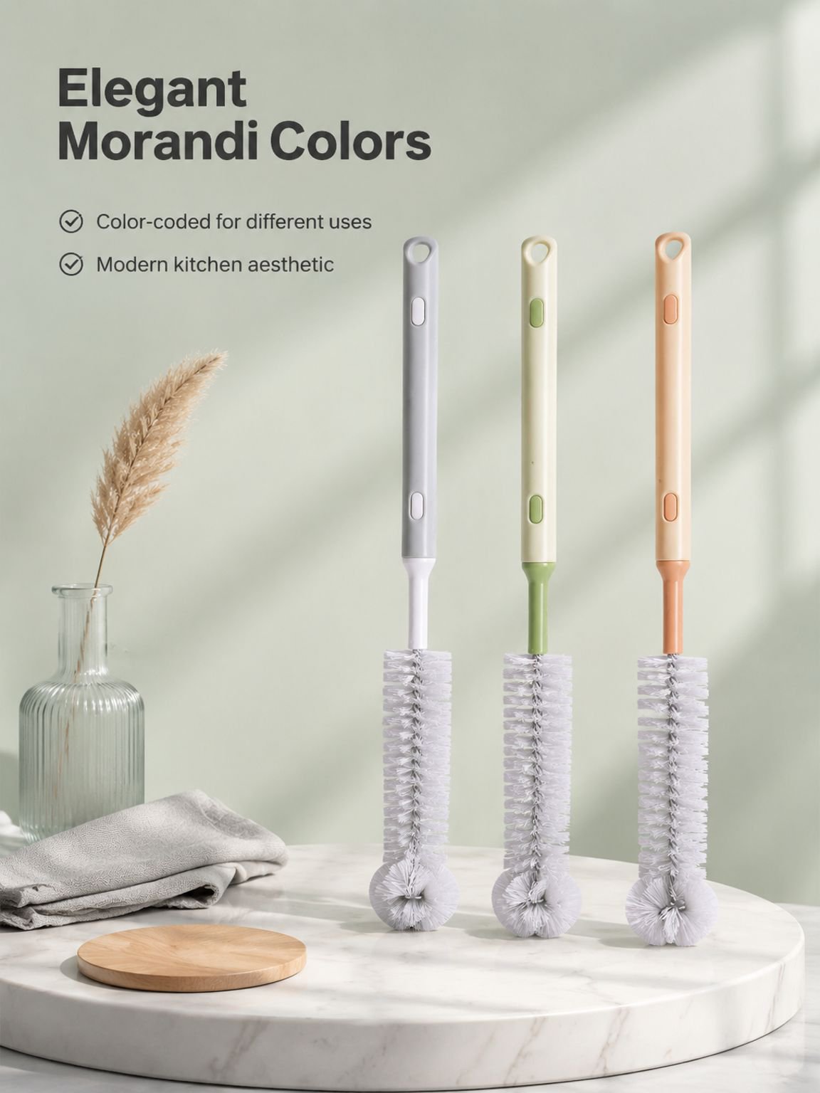 Telescopic Portable Cup Cleaning Brush