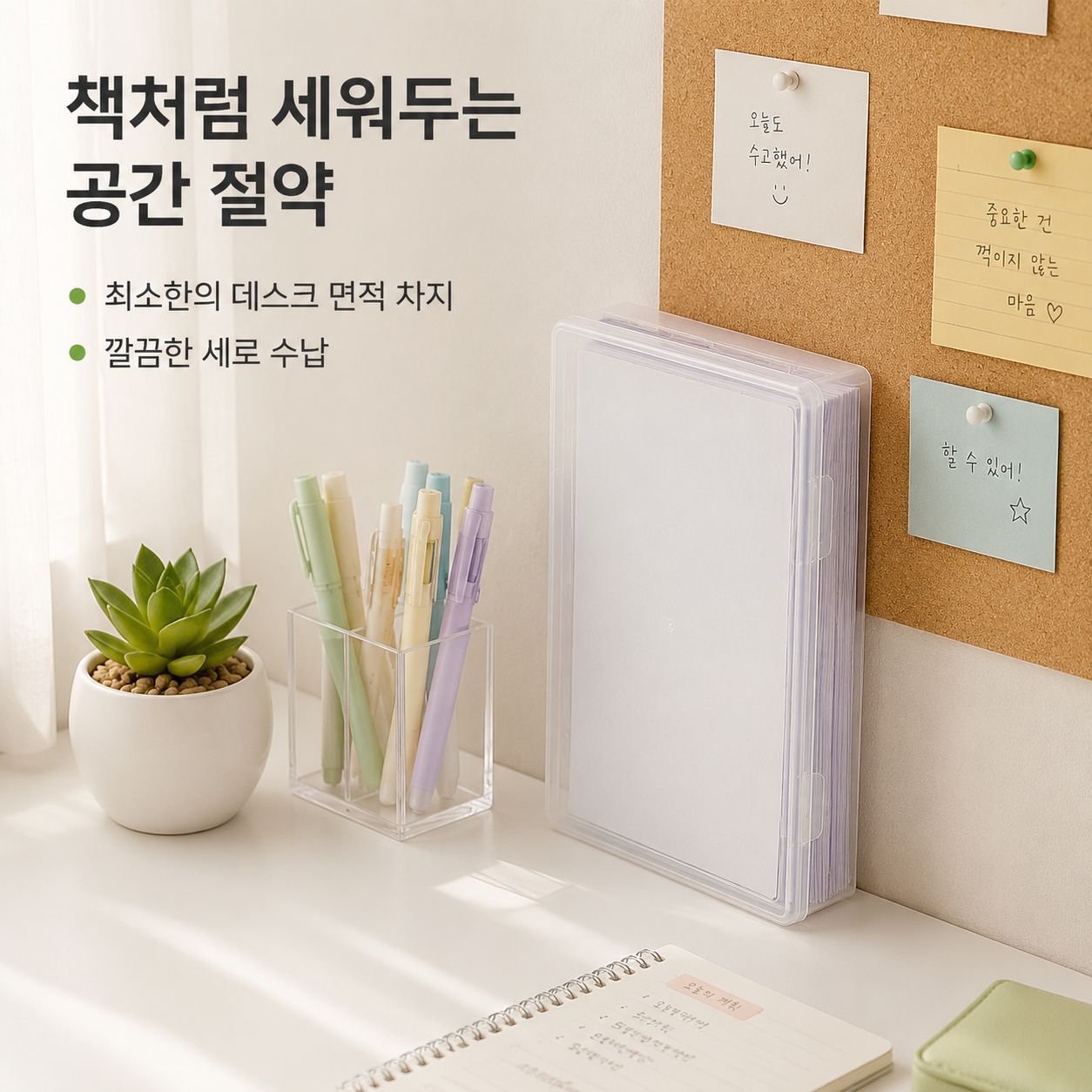 다기능 투명 정리함
