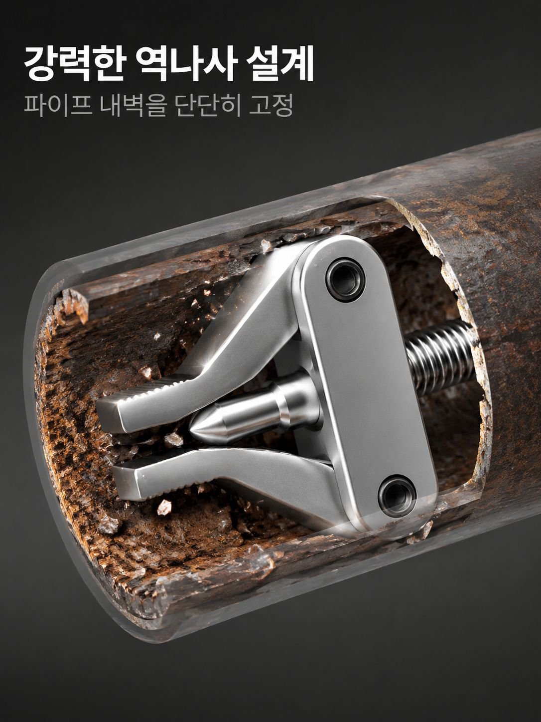 다양한 크기의 나사 제거기 세트