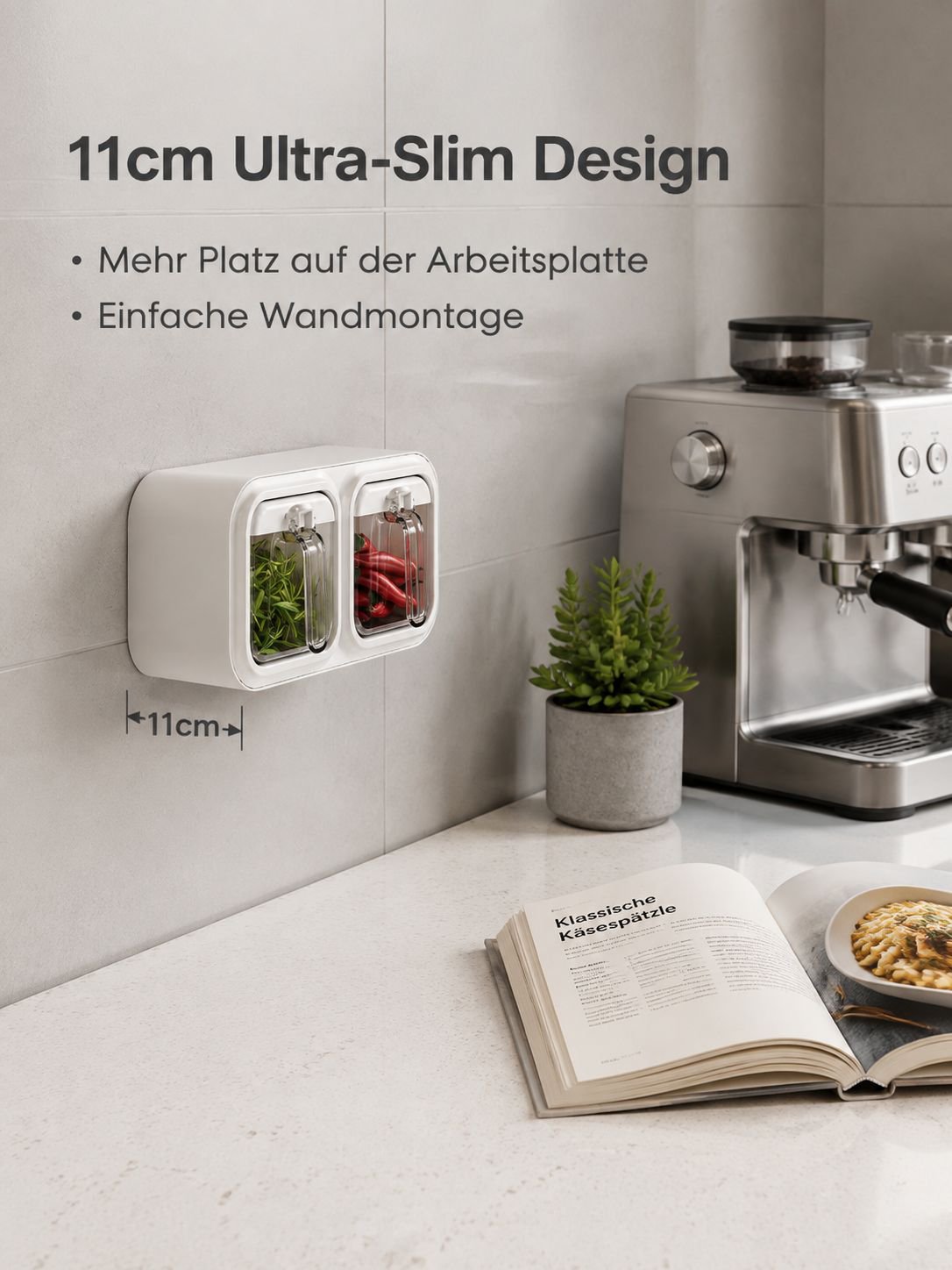 Aufbewahrungsbox für Salz und Gewürze
