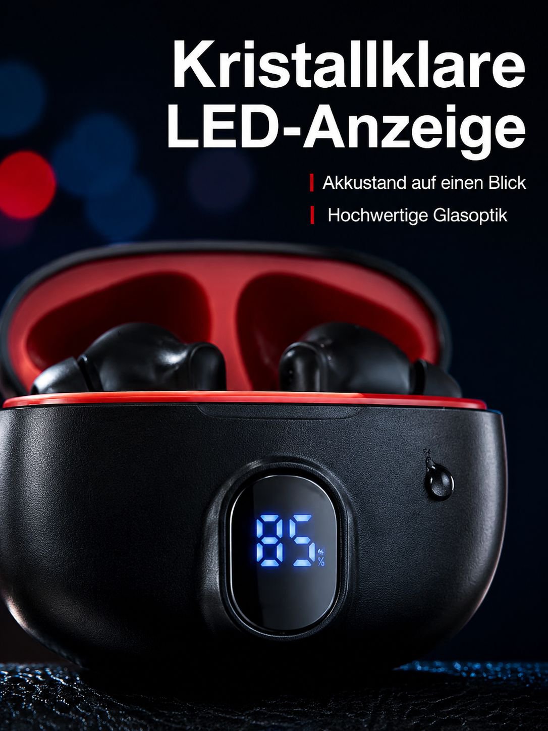 Hochwertige Halb In-Ear Kopfhörer für optimalen Tragekomfort