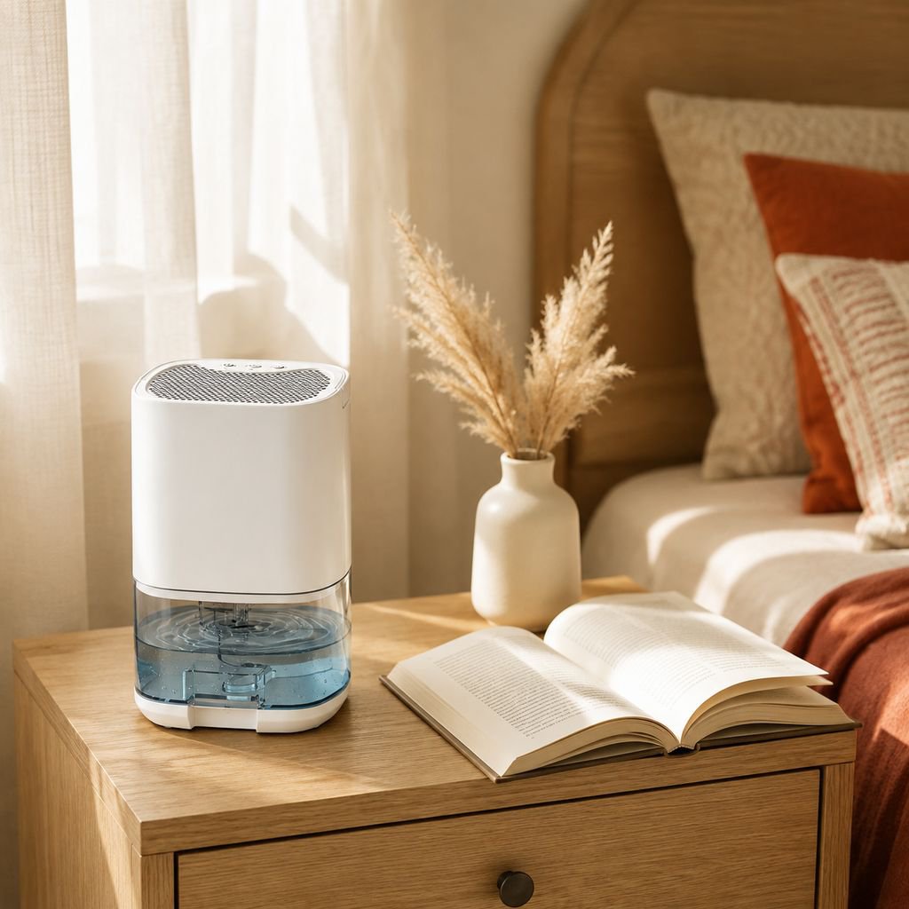Deshumidificador doméstico silencioso para oficina y dormitorio, alta absorción de humedad