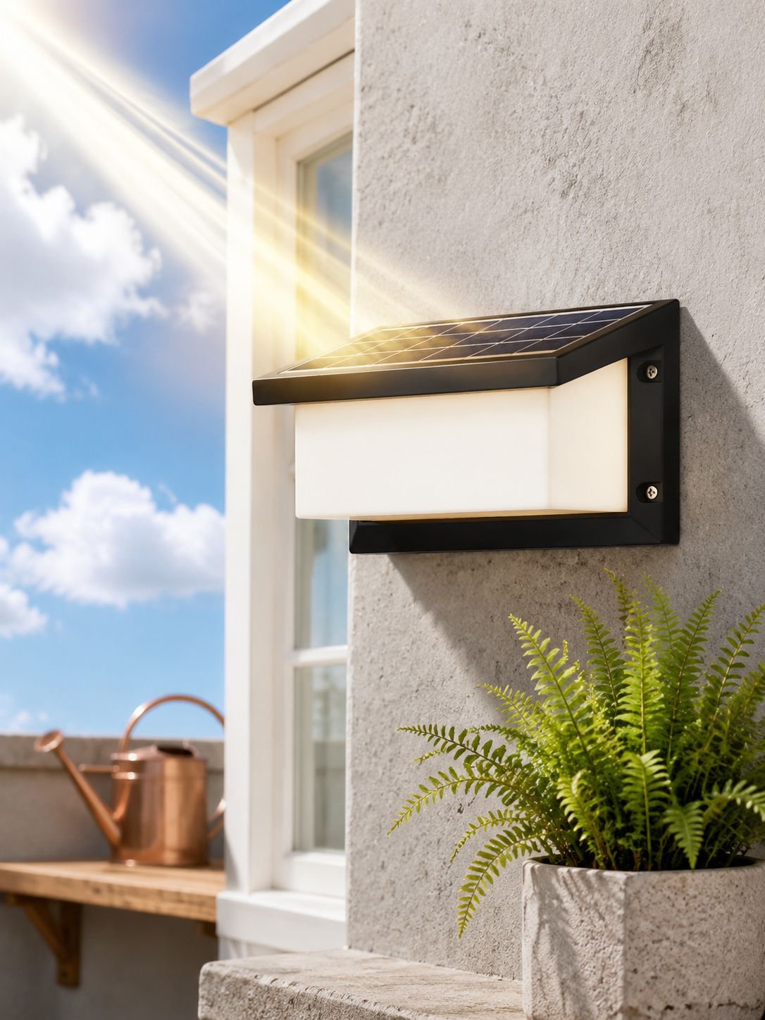 LED wall lamp with waterproof and anti-moisture features