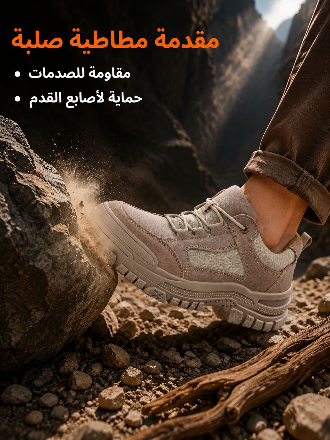 حذاء خارجي مقاوم للطعن والصدمات