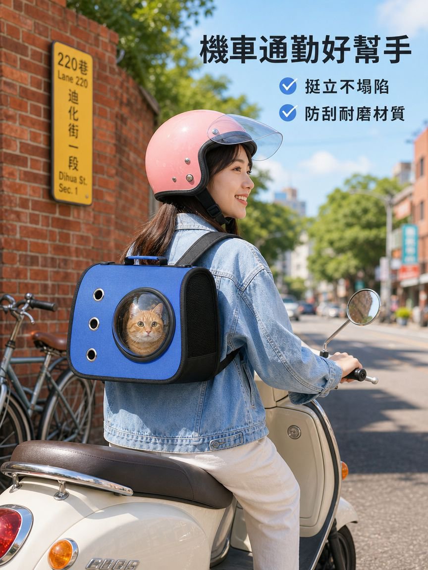 外出便攜寵物太空包