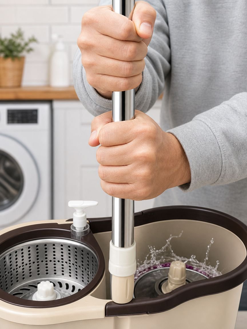 Durable magic mop for efficient floor cleaning