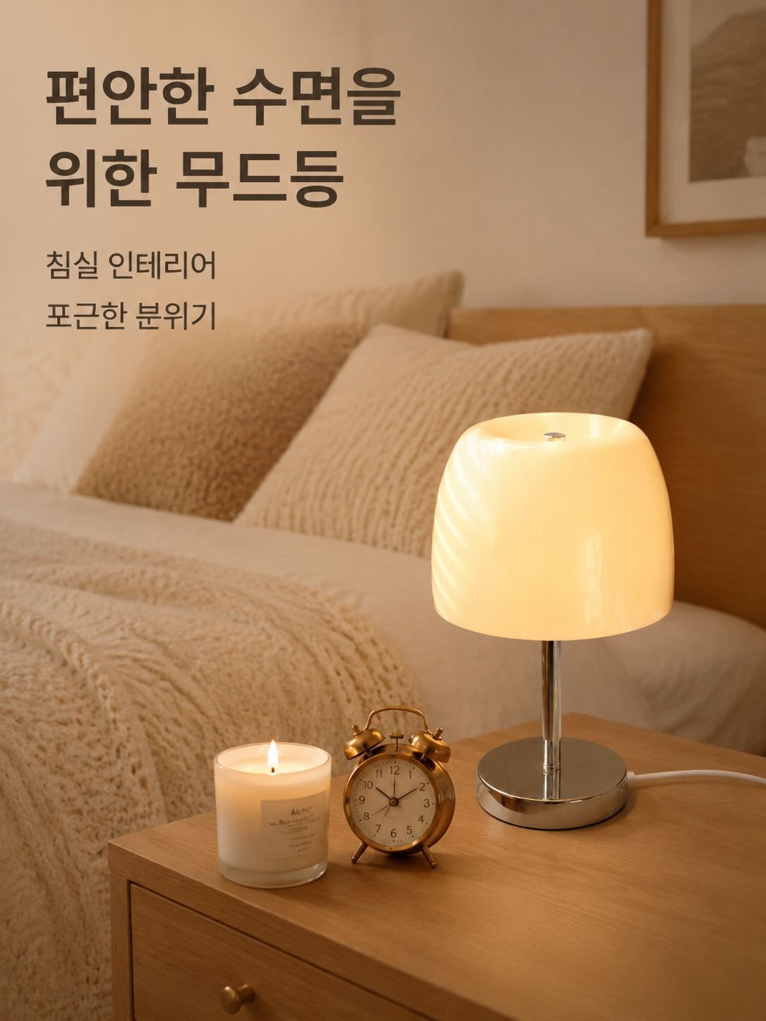크리미 글라스 앰비언트 라이트