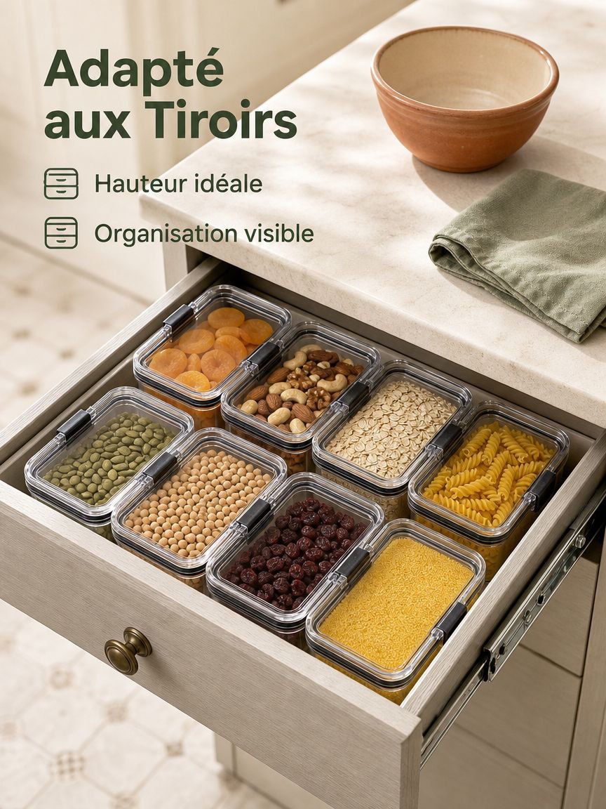 Conservation longue durée des aliments secs