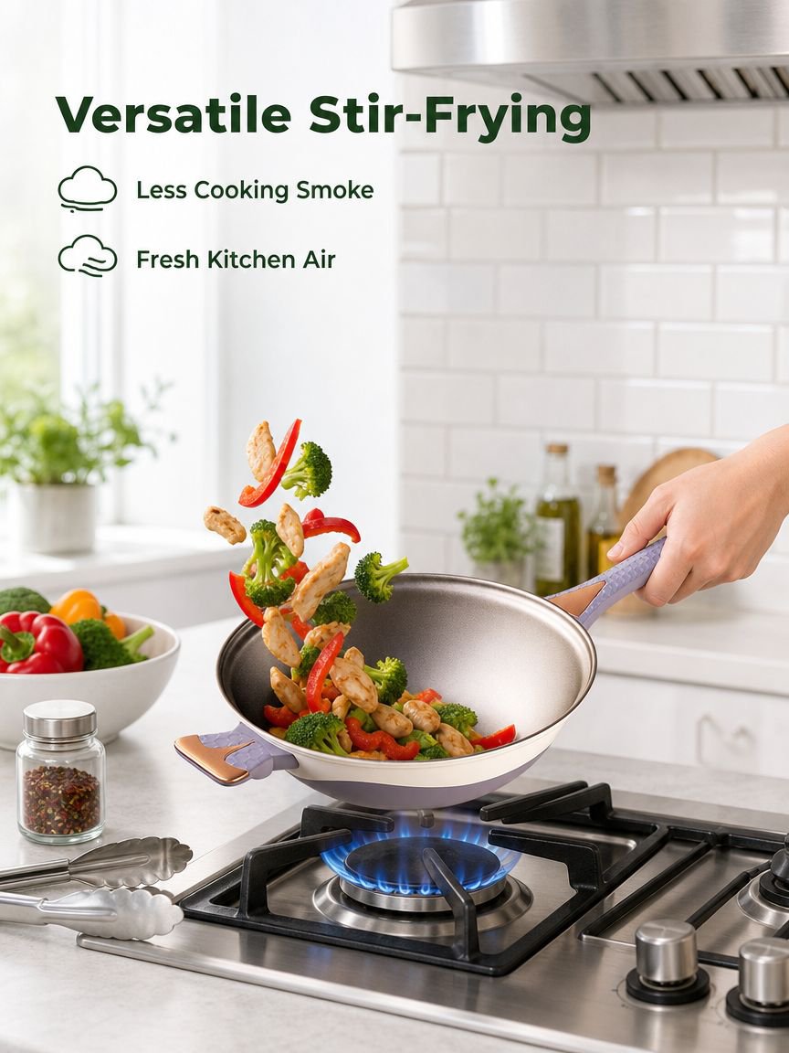 Multi-Functional Micro Pressure Stir-Fry Pot