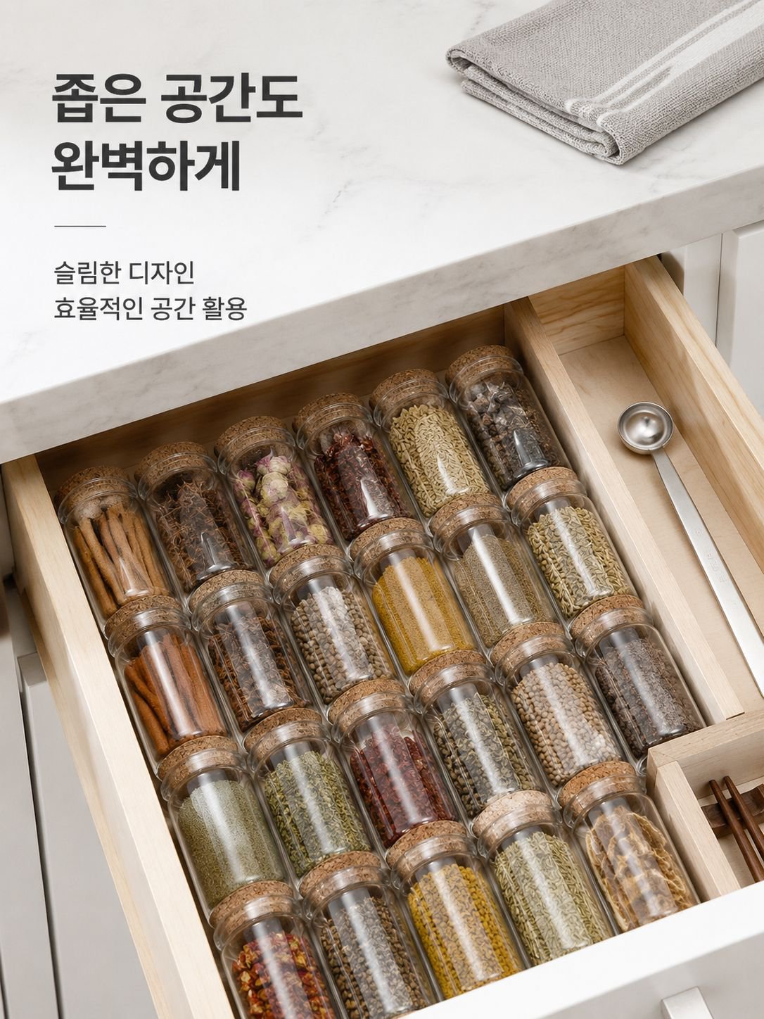 다기능 주방 수납병