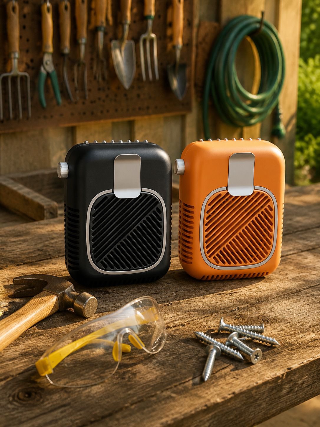 Portable Waist-Mounted Fan