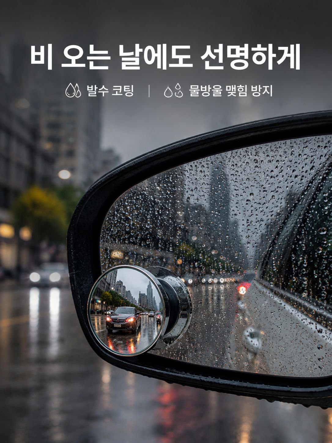 초고화질 흡착식 후방 소형 미러