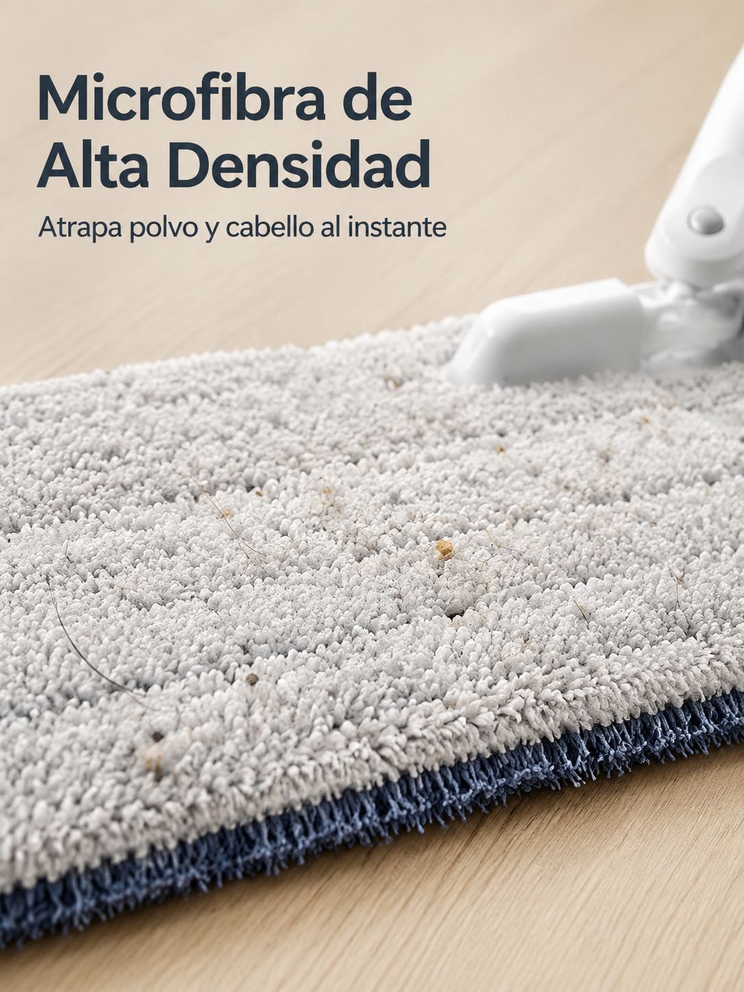 Fregona plana de estilo libre para limpieza de suelos