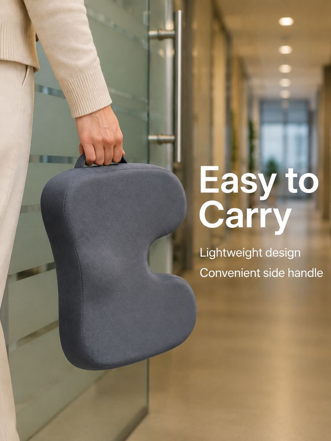 Tailbone decompression cushion