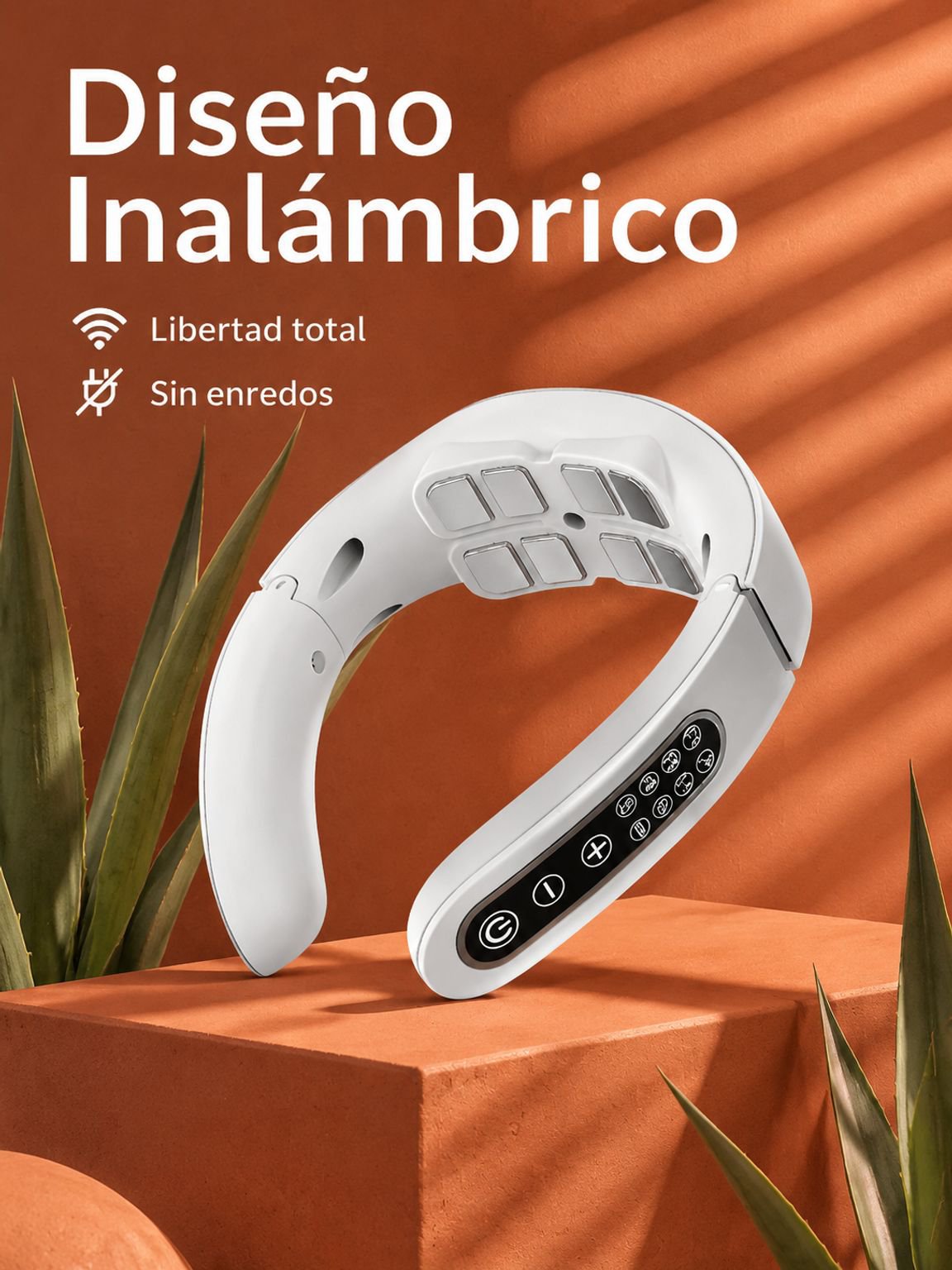 Masajeador de cuello eléctrico para hogar y oficina