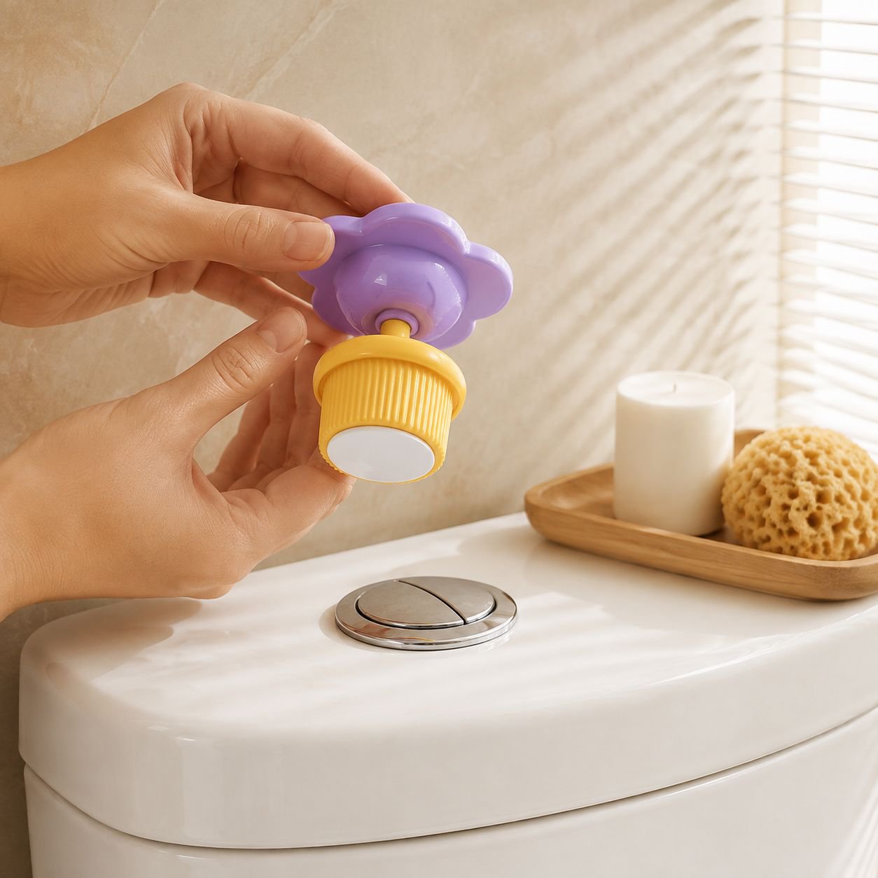 Multifunctional tank press assist for hygienic flushing