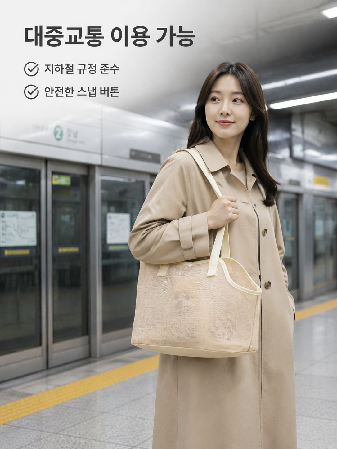 반려동물 전용 통기성 백팩