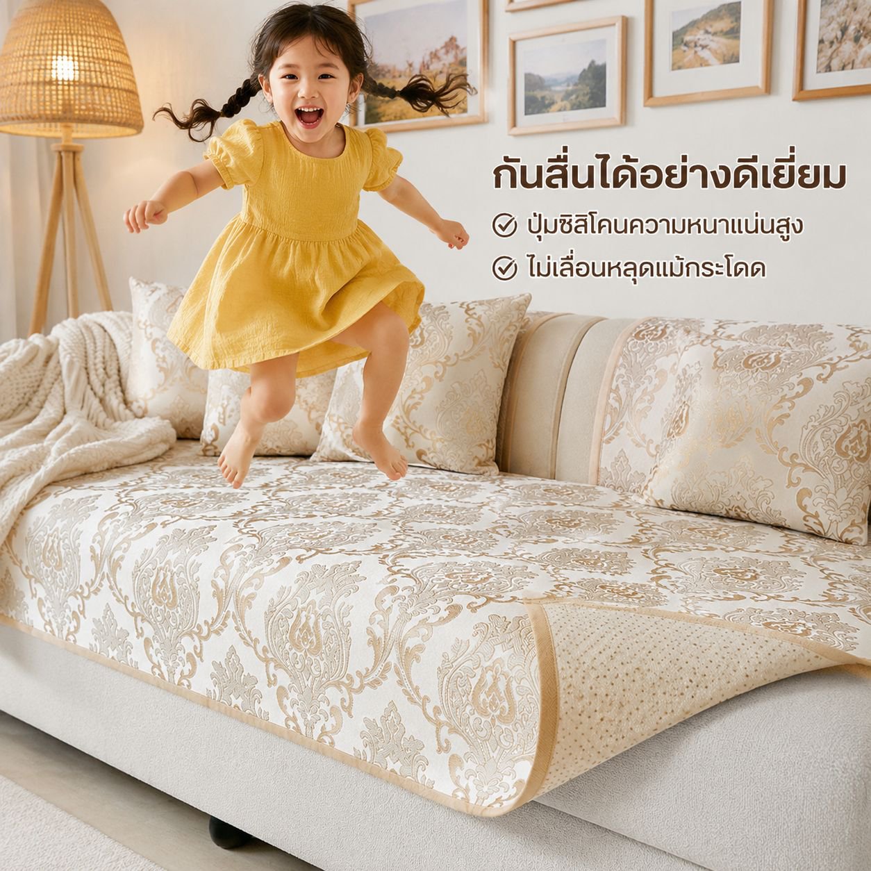 เบาะโซฟาหรูหราสไตล์ยุโรปโมเดิร์น