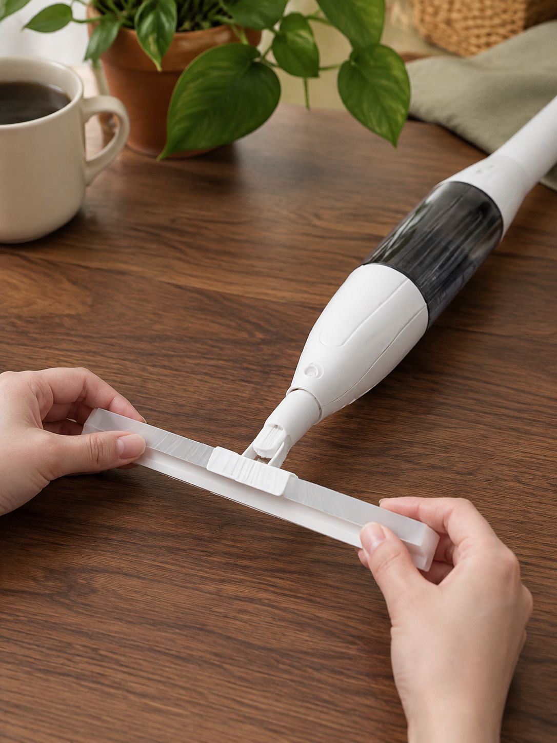 Versatile cleaning broom for tiles, glass, and floors