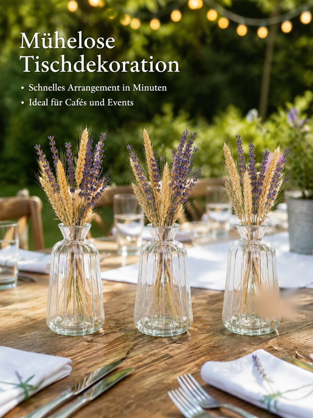Wohnzimmerdeko: Retro-Tischvase aus geprägtem Glas