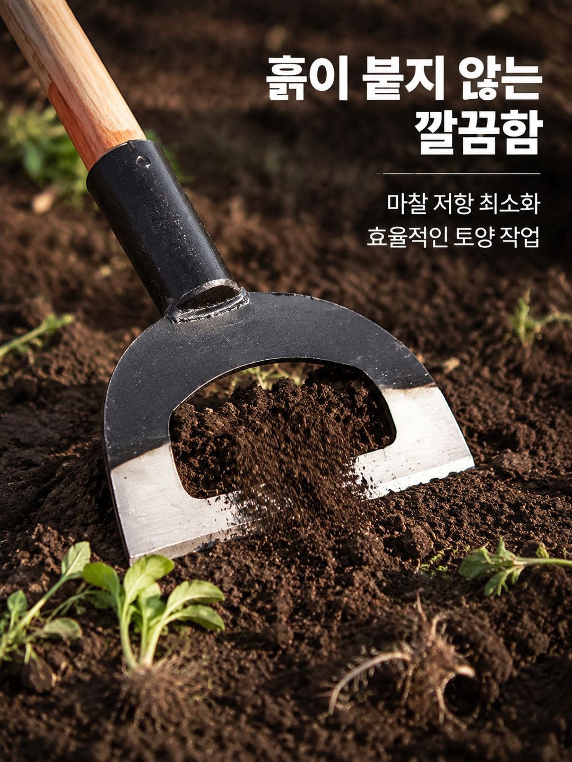 옥외개간송토가후망간강농업용공심호미