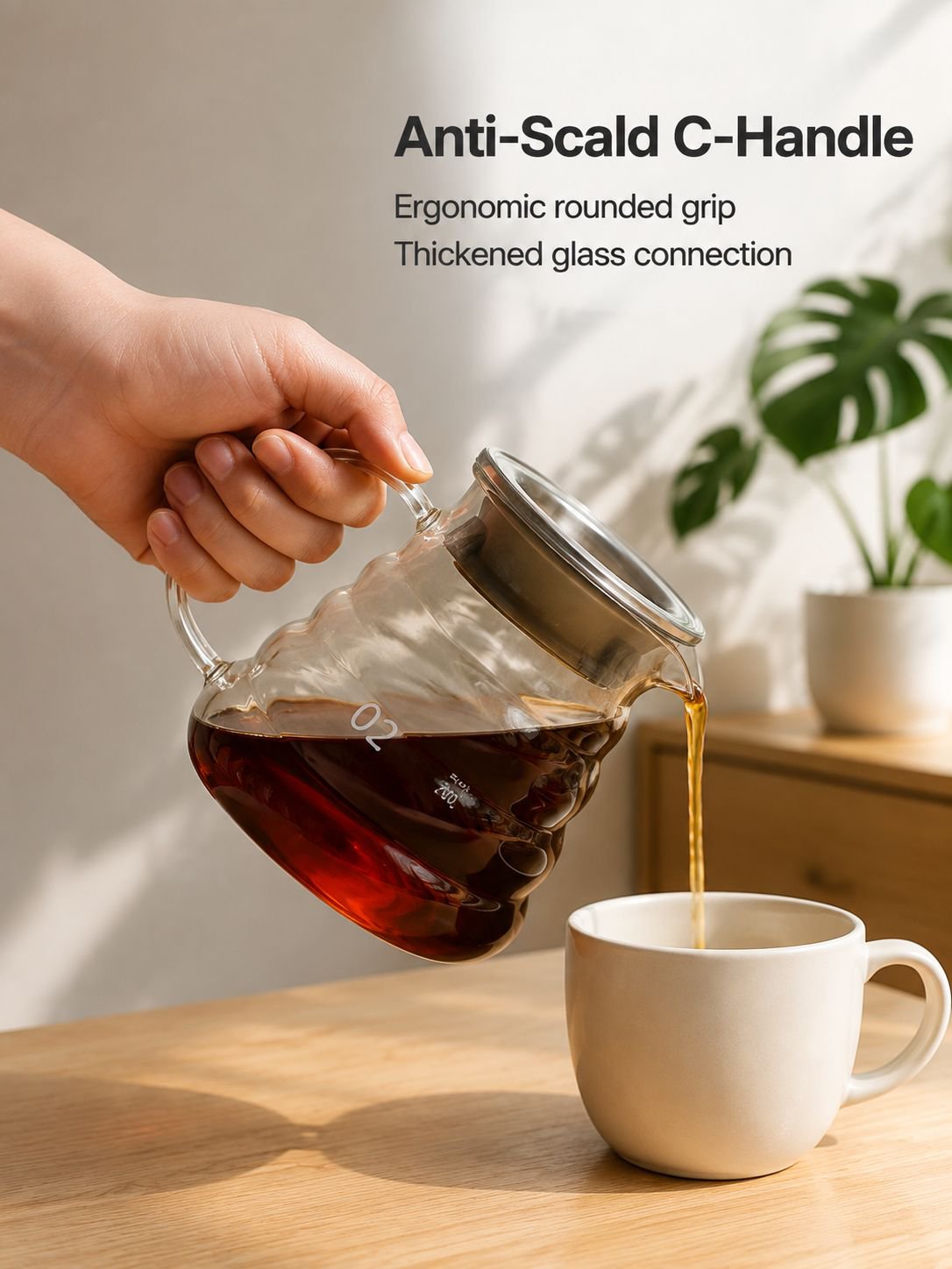 Creative cloud shaped hand brewed coffee set