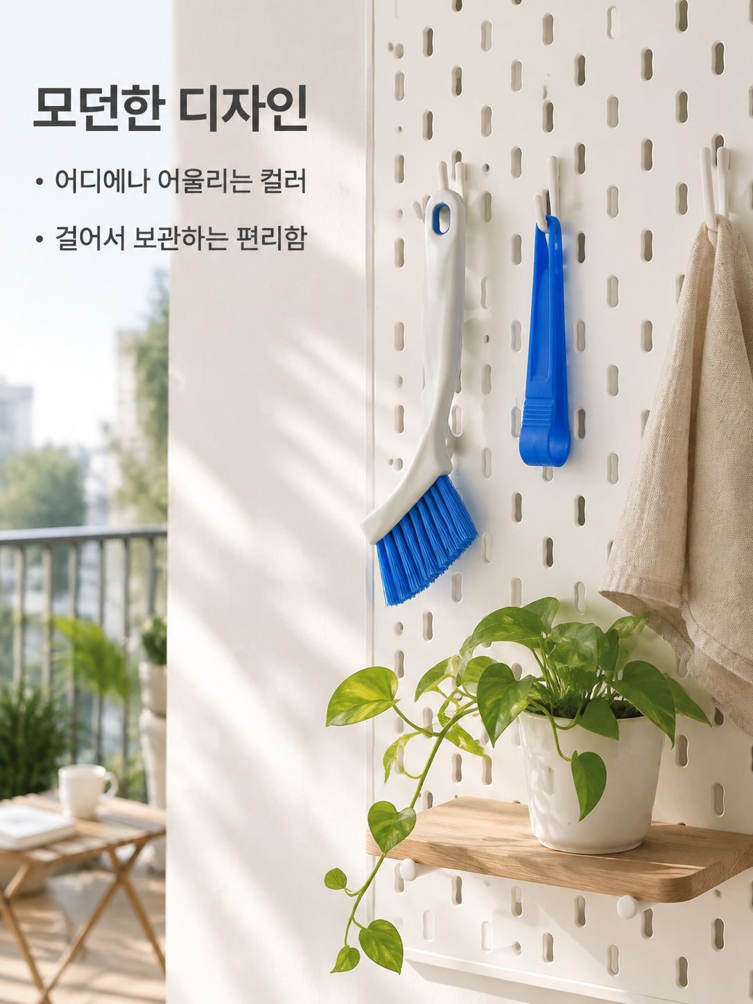 내구성 좋은 청소 브러시 디테일 이미지