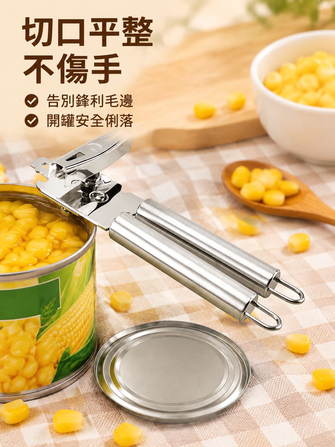 多功能罐頭開瓶器開罐器