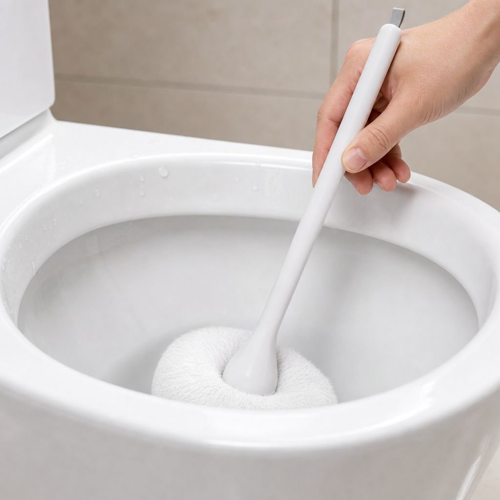 Cloud-Shaped Multifunctional Bathroom Cleaning Brush