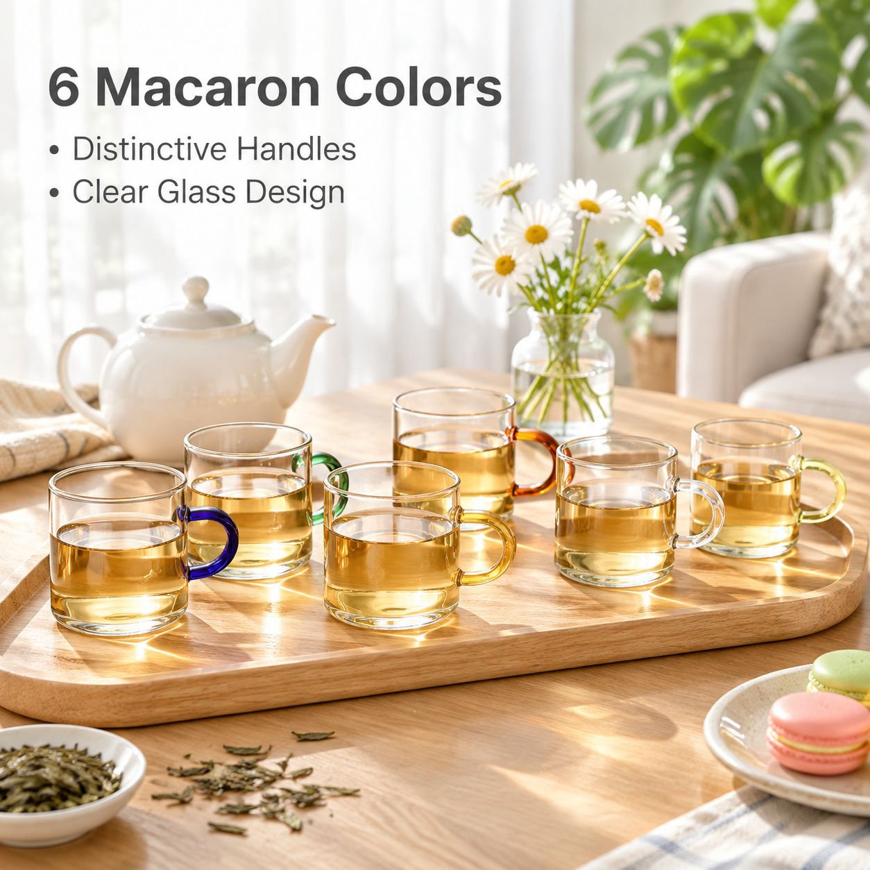 High Borosilicate Glass Tea Cup