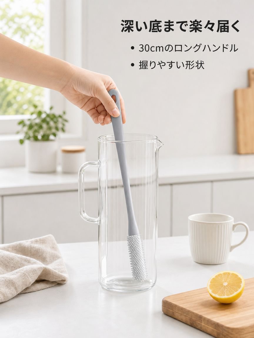 シリコン製トゥブラシ