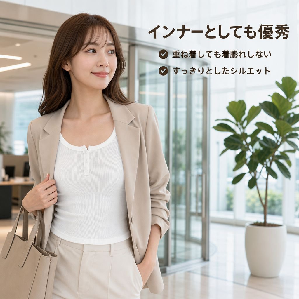 ショートスリムフィット肩見せ半袖Tシャツブラウス
