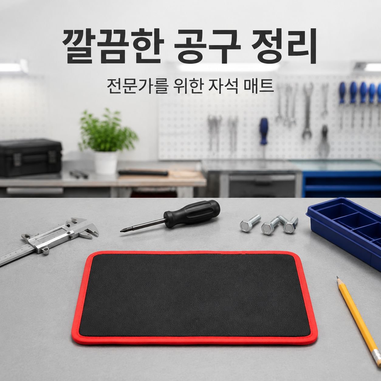 자석 공구 보관 매트