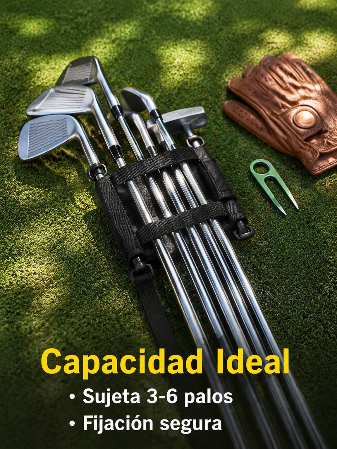 Bolsa de mano para palos de golf