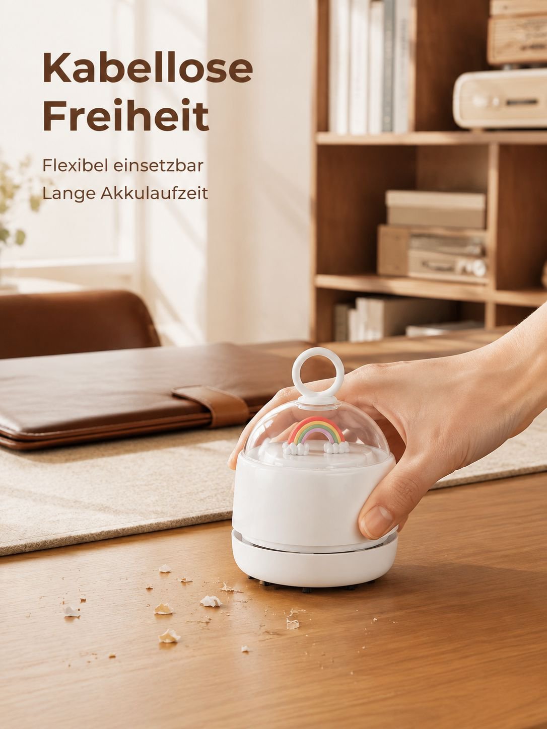 Mini Handstaubsauger für den Schreibtisch