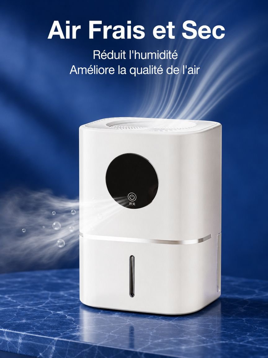 Déshumidificateur d'air domestique pour absorber l'humidité