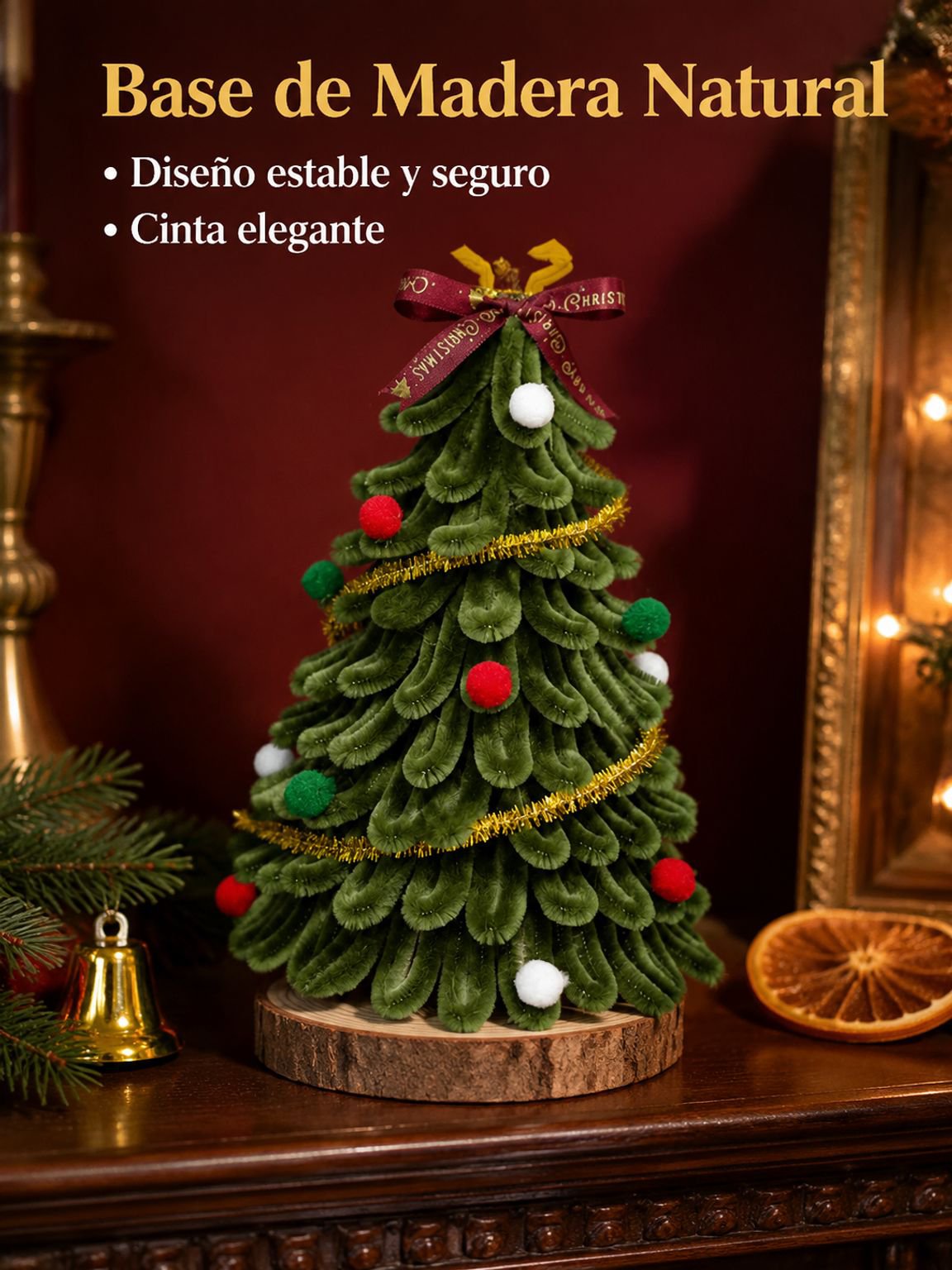 Kit para hacer adornos para el árbol de Navidad