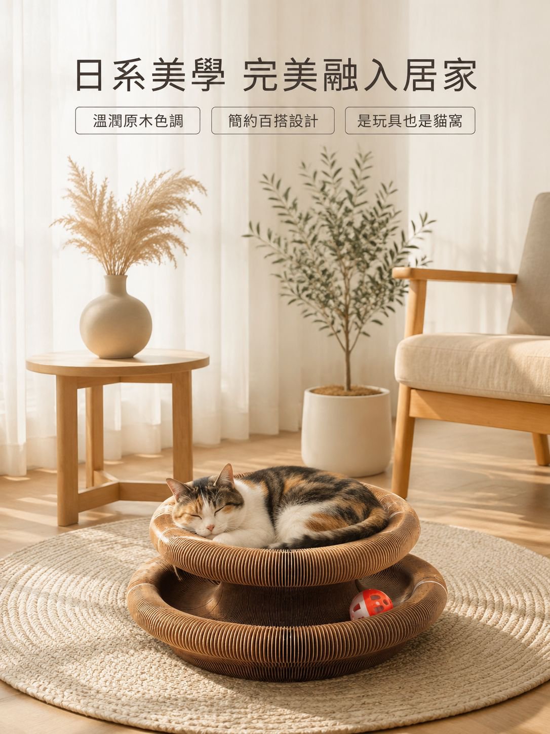 不掉屑耐磨貓抓板