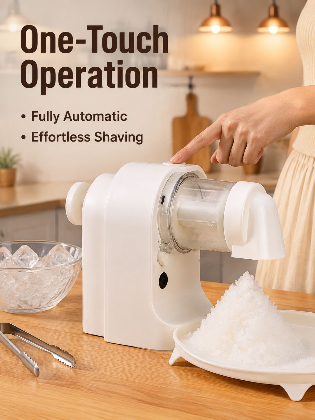 Automatic Cordless Ice Shaver
