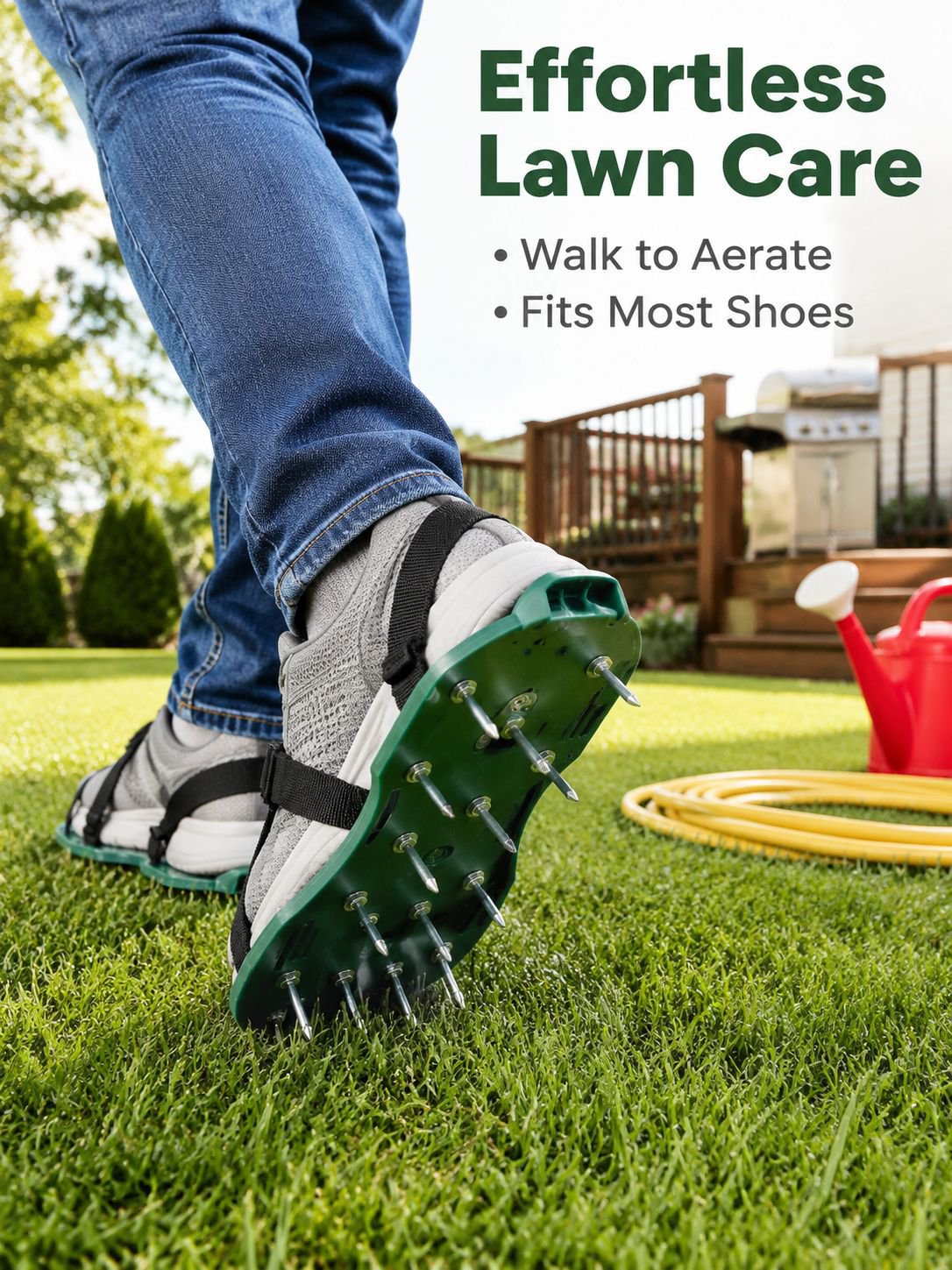 Garden soil loosening shoes