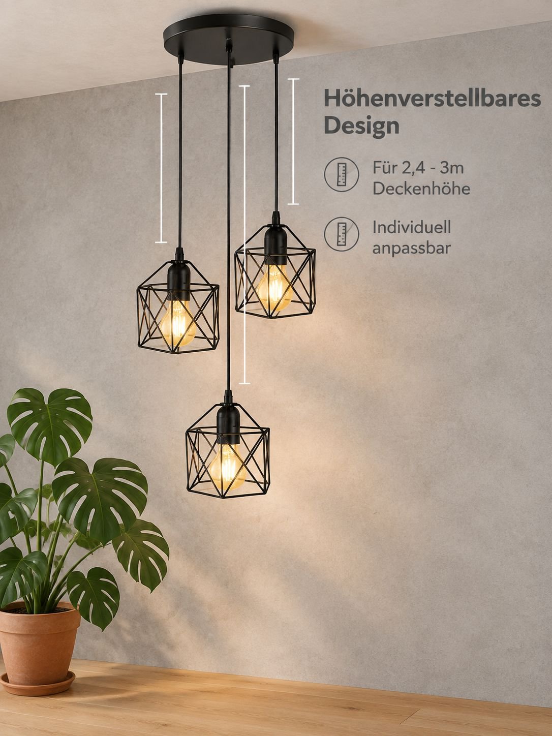 Metall Retro Licht