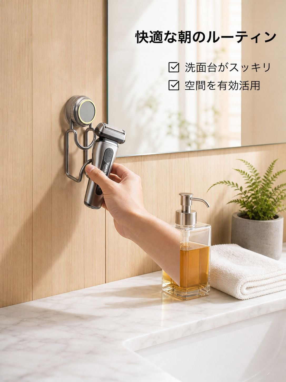 壁掛け収納ラック