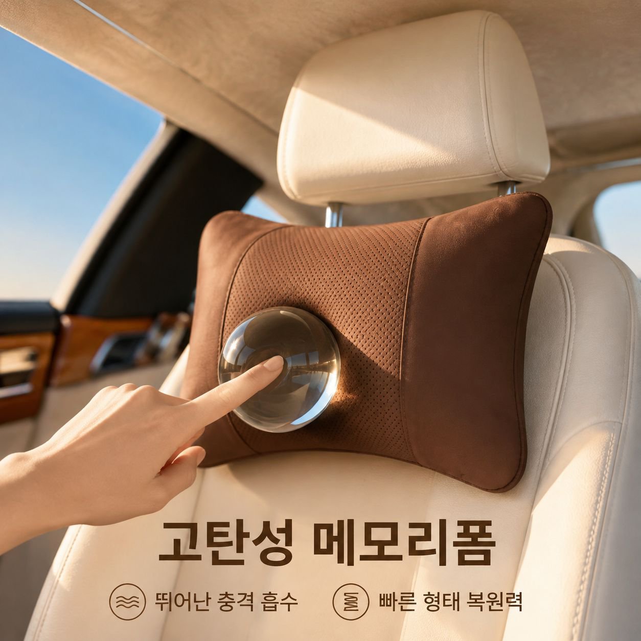 탄력 있고 편안한 차량용 시트 쿠션