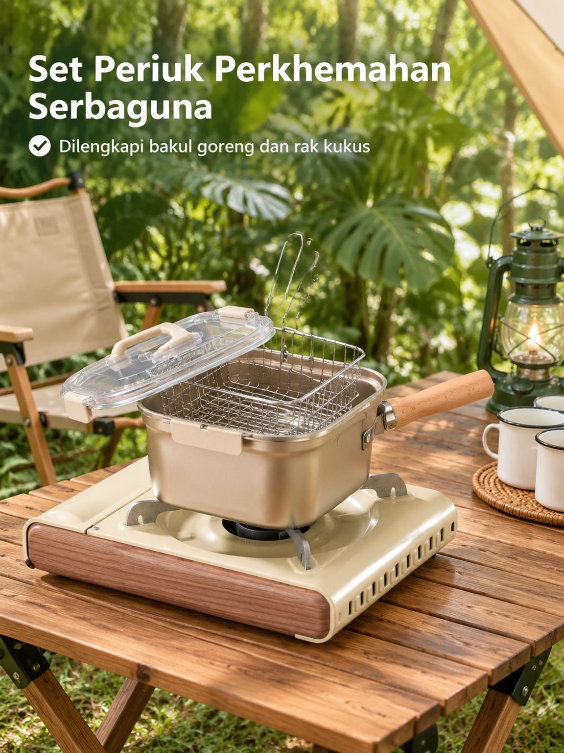 Square Outdoor Cooking Pot
