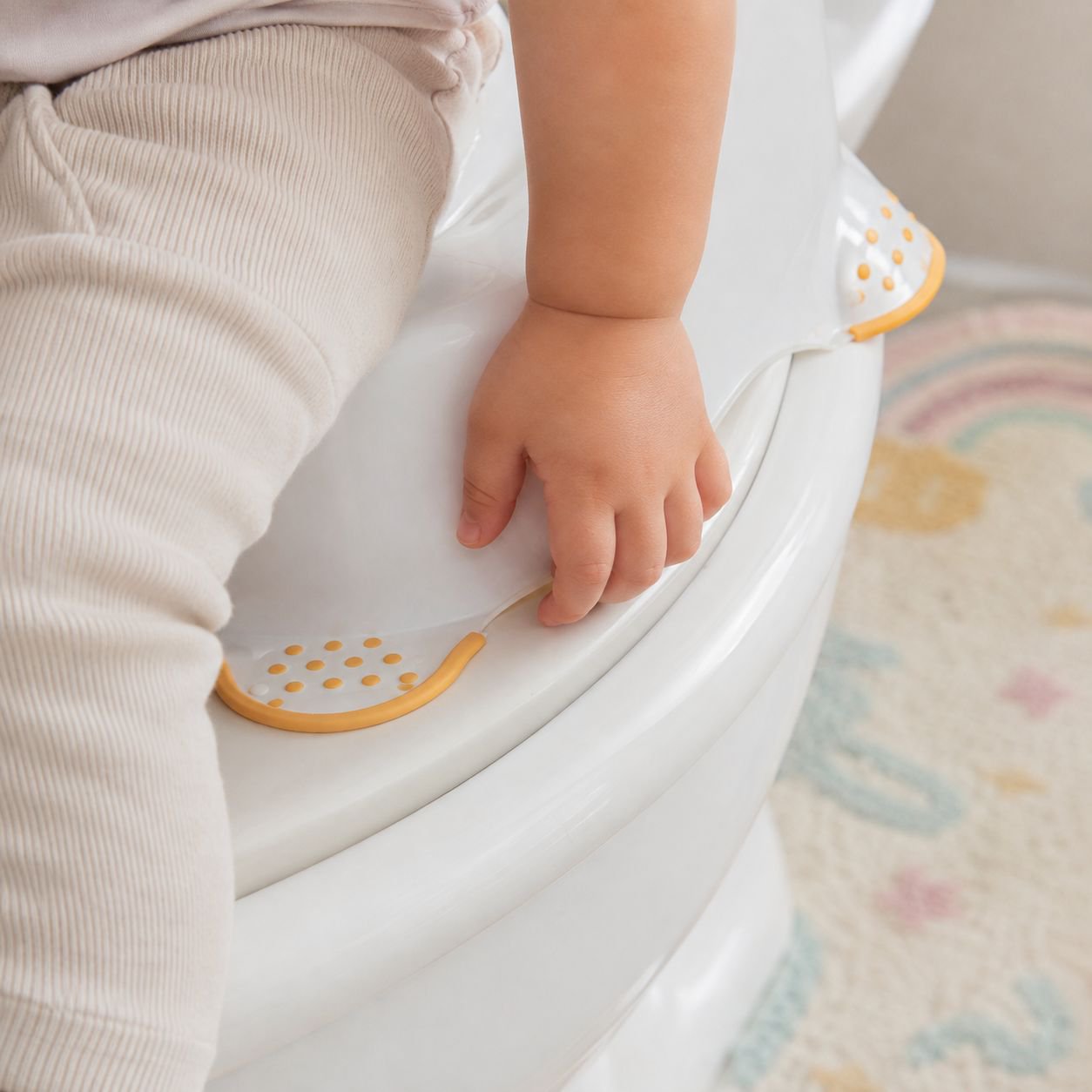Asiento de inodoro portátil para niños, adecuado para niños y niñas