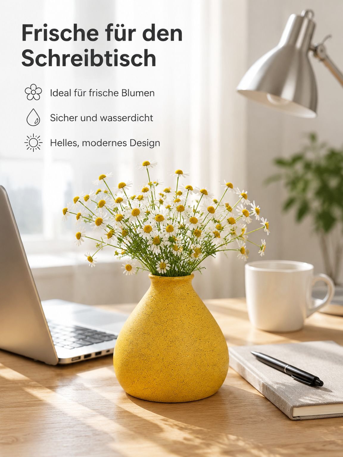 Vielseitige Keramikvase für Wasser